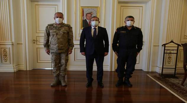 Tuğgeneral Okyar’dan Vali Polat’a ziyaret