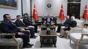 Oktay, Çayıralan heyetini ağırladı