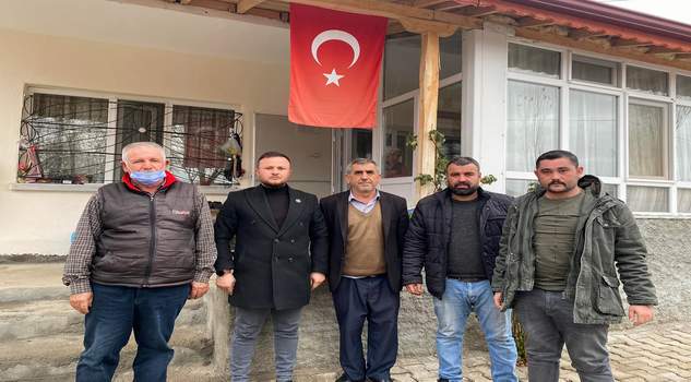 BBP’li Şahin’den şehit babasına ziyaret