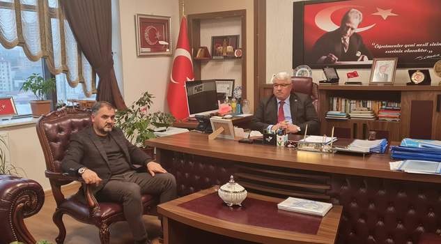 Şerefli’den Yazıcı’ya ziyaret