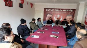 BBP’li Şahan’dan Yozgat teşkilatına ziyaret