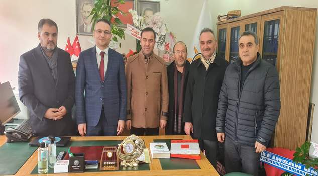 Şerefli ve ekibinden hayırlı olsun ziyareti