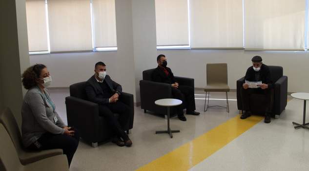 Başhekim Kozan’dan hasta ve yakınlarına moral
