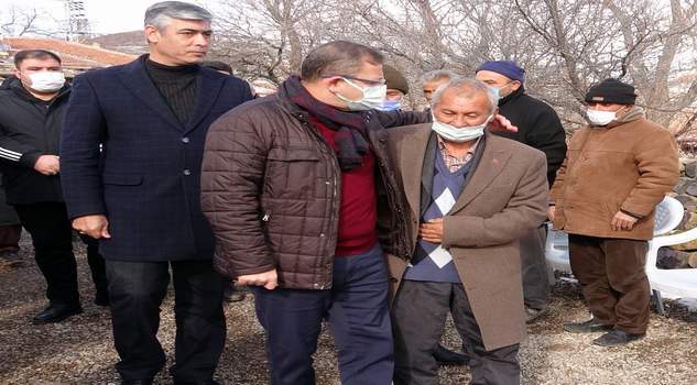 Vali Polat, Şehit Çelik’in Mevlid-i Şerifine katıldı