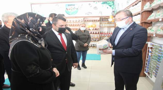 Vali Polat: Ürettikçe varız, ürettikçe güçlüyüz