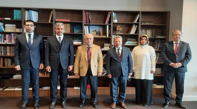 Başkan Köse ve AK Parti teşkilatından Çiçek’e ziyaret