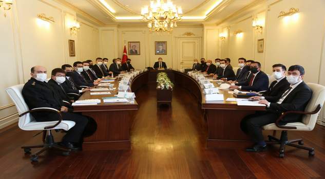 İl güvenlik ve asayiş toplantısı yapıldı