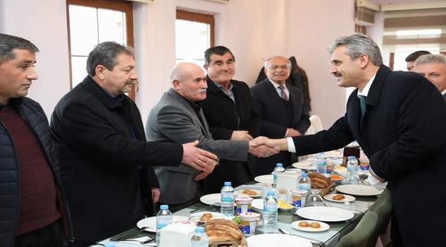 Başkan Köse, muhtarlarla bir araya geldi