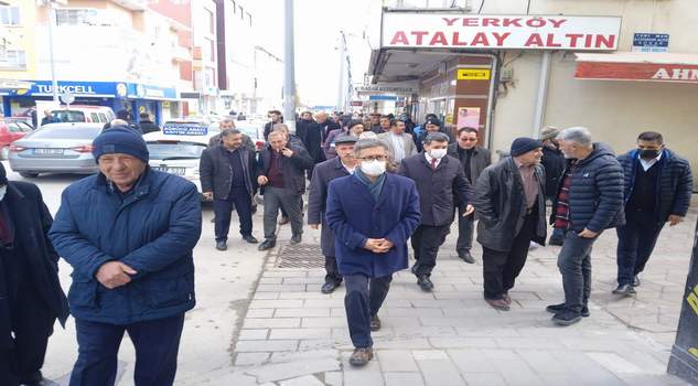 Demirer’e Yerköy’de yoğun ilgi