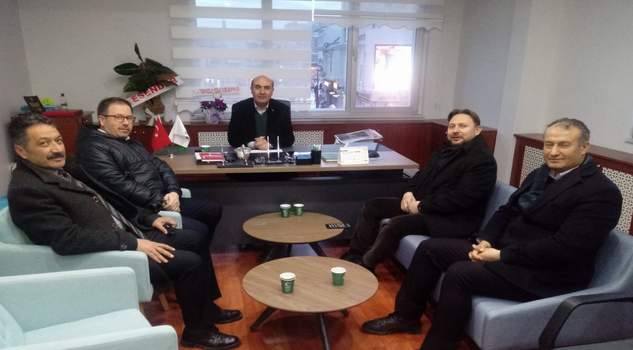 Stk’lardan Yeşilay’a ziyaret