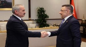 Başkan Coşar’dan Cumhurbaşkanı Yardımcısı Oktay’a ziyaret