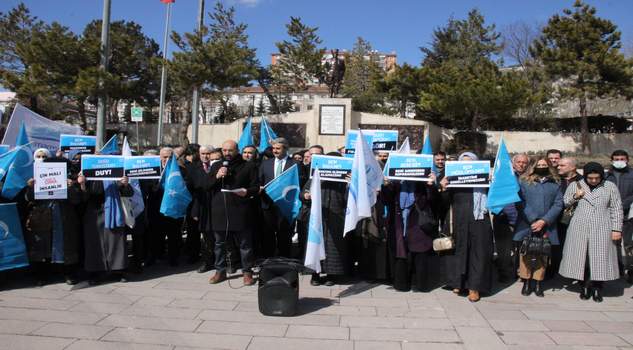 Doğu Türkistan’daki zulme dikkat çektiler