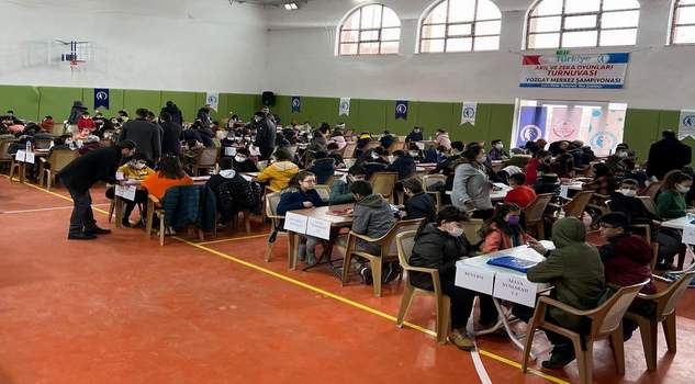 Akıl ve Zeka Oyunları Şampiyonası yapıldı
