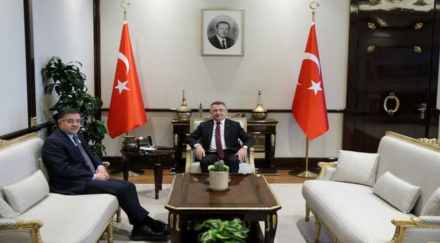 Milletvekili Başer’den Oktay’a ziyaret