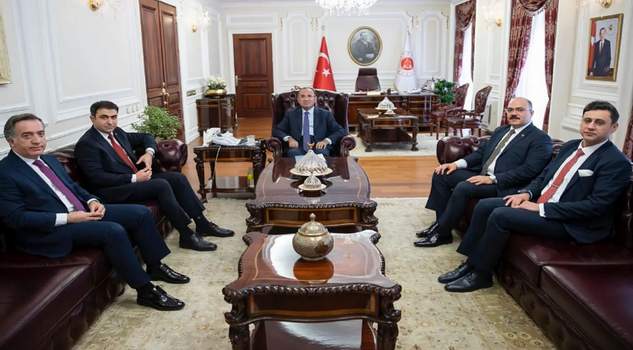 Başsavcı Uçak ve yargı mensuplarından Bozdağ’a ziyaret