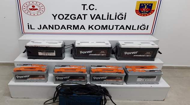 Yozgat’ta çaldılar, Kayseri’de yakalandılar
