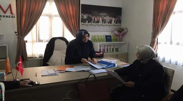 Gazeteci Böhürler’den  KADEM’e ziyaret