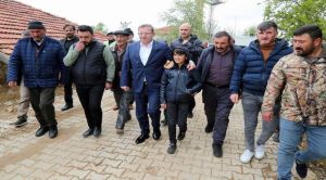 Vali Polat, köy sakinleri ile bir araya geldi
