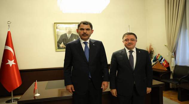 Milletvekili Başer’den Bakan Kurum’a ziyaret