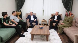 Vali Polat’tan geçmiş olsun ziyareti
