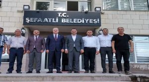 MHP’li Durmaz ve Sedef’ten Başkan Karacaya ziyaret