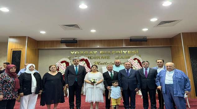 İl Başkanı Başer, hayatını Meliha Tunç ile birleştirdi