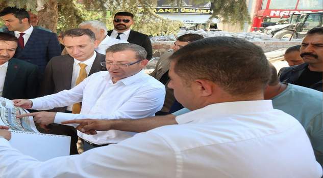 Tarihi Roma Hamamı’nda çevre düzenlemesi devam ediyor