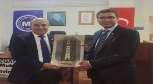 TÜRMOB Genel Başkanı Kartaloğlu’ndan Evcimen’e ziyaret