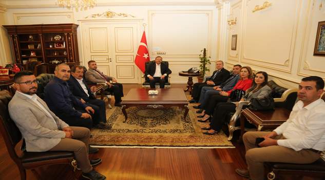 MHP’li Durmaz ve Sedef’ten Vali Polat’a ziyaret