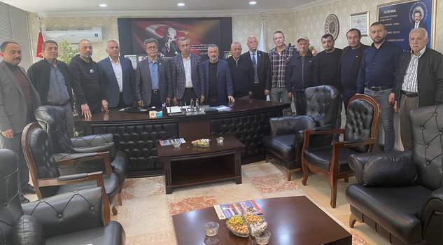 İYİ Partili Demirer’den TSO’ya ziyaret