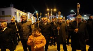 Fener alayı yürüyüşü yapıldı