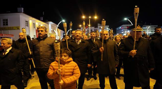 Fener alayı yürüyüşü yapıldı