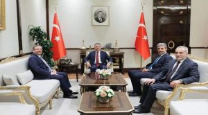 Vali Polat ve Başkan Köse’den Oktay’a ziyaret