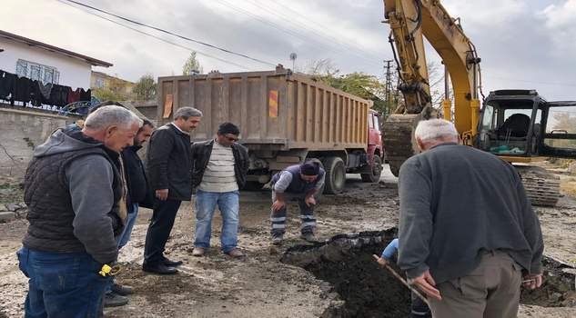 Büyük altyapı çalışmaları devam ediyor