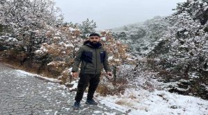 Mevsimin ilk karı yağdı