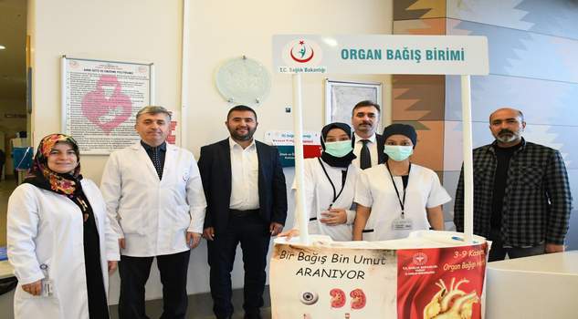 Başhekim Kozan: “Her bağış yeni bir hayattır”