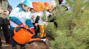 Fidanlar toprakla buluştu