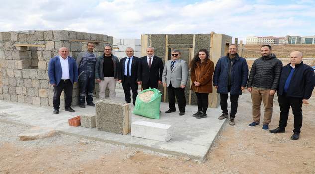 Kenevir’den 5 ayrı prototip yapı inşa edildi