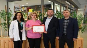 Sertifikaları verildi