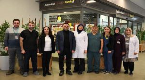 Başhekim Kozan’dan personeline moral ziyareti