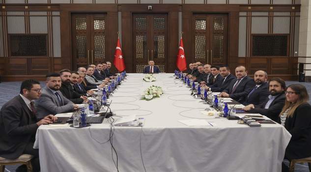 Oktay, TSO Başkanı Alakoç ve yönetimini kabul etti