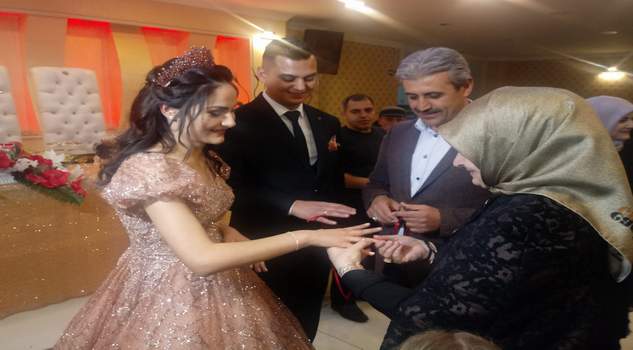 Mermertaş ailesinin mutlu günü