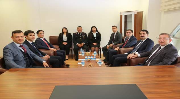 Vali Polat ve Başsavcı Sevgili’den ziyaret