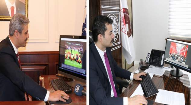 Başkan  Köse ve Başsavcı Sevgili, yılın fotoğraf oylamasına katıldı