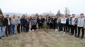 Karadağ, Adalet MYO öğrencileri ile bir araya geldi