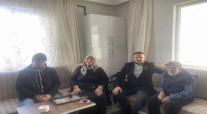 BBP İlçe Başkanı Şahin’den şehit ailesine ziyaret