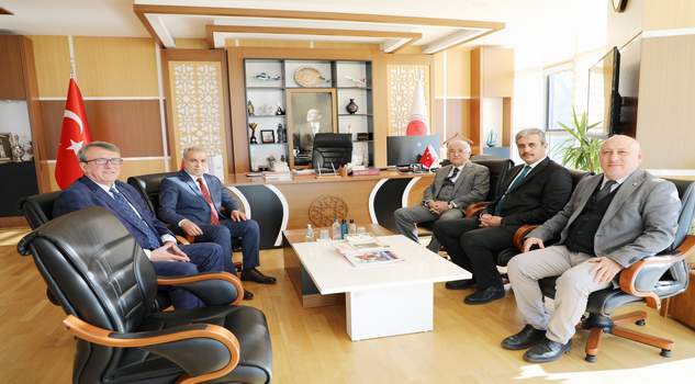 Eski Meclis Başkanı Cemil Çiçek’ten ziyaret