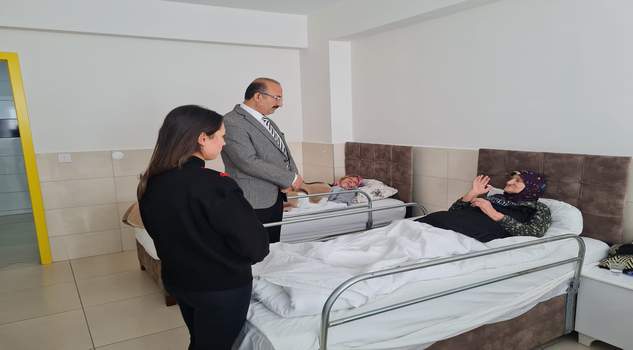 Yaşlı ve engelli depremzedeler Yozgat’ta