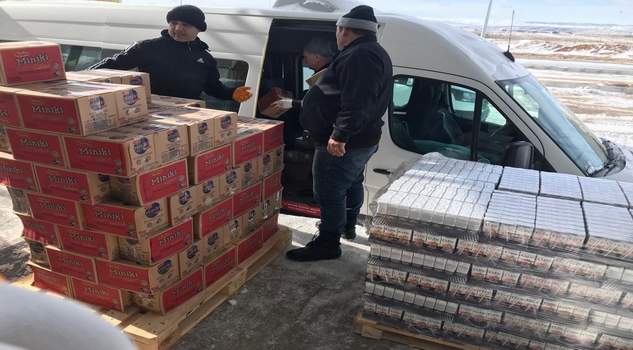 Meslek liselerinden deprem bölgesine kumanya