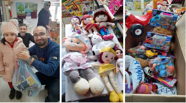 Minik eller yüreklere dokundu